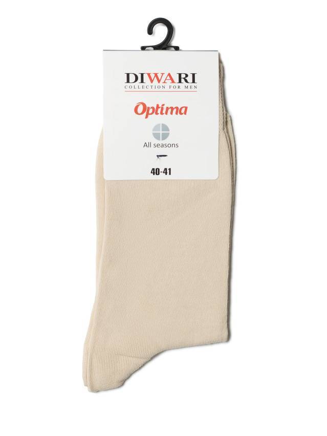 Носки мужские OPTIMA All seasons 7С-43СП, р. 40-41, бежевый, рис. 000 - 2