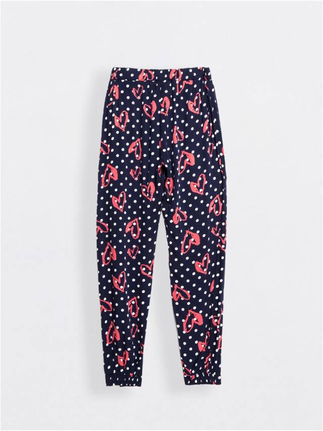 Брюки для девочек POIS 16С-135ДТСП, p. 110-56-51, navy - 1