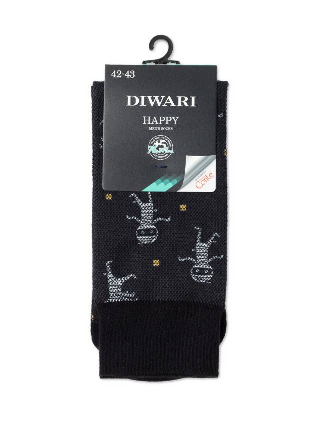 Носки мужские DW HAPPY 20С-202СП, р.40-41, 149 черный - 2