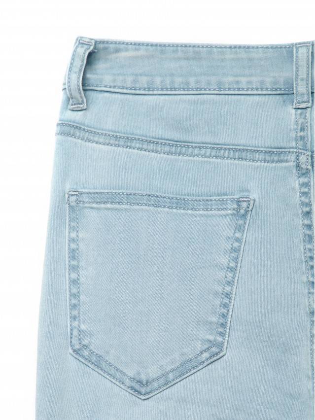 Джинсы Skinny c высокой посадкой CON-115, р.170-90, bleach blue - 7