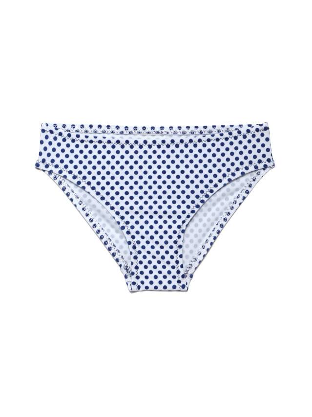 Купальник для девочек PARTY BUBBLE, р.110,116-56, white-blue - 5