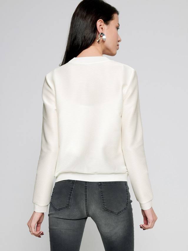 Бомбер LJ 1132, р.170-96-102, off-white - 3