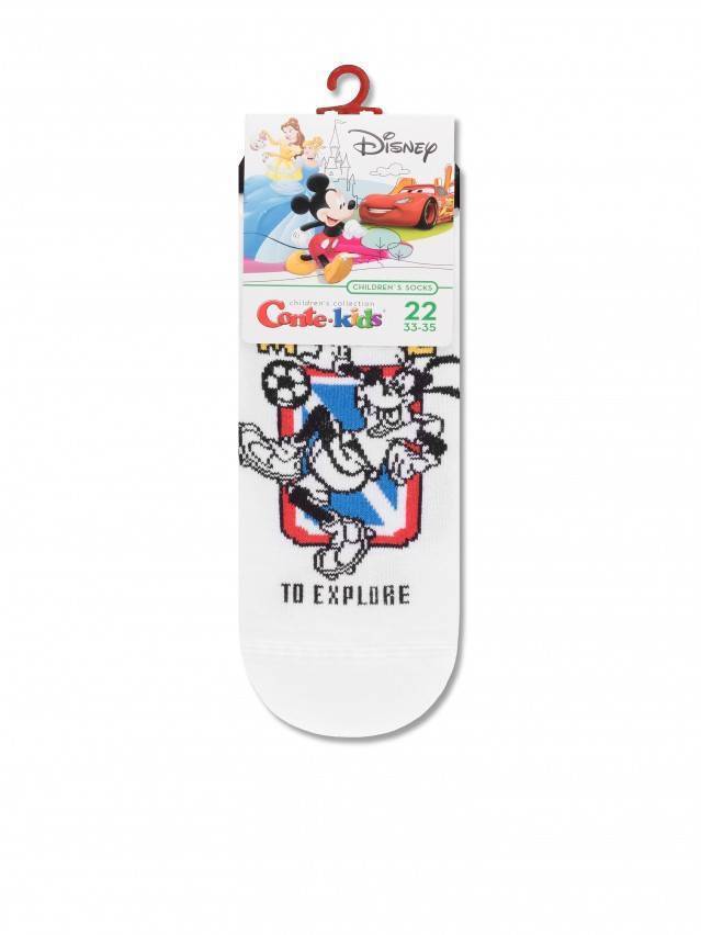 Носки детские ©Disney (ультракороткие),р.20, 369 белый - 3