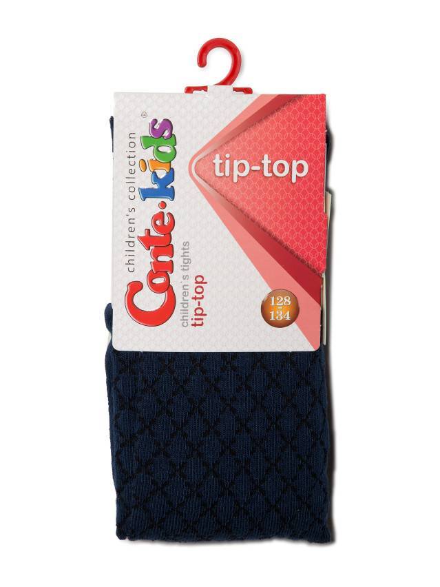 Колготки хлопковые детские TIP-TOP 4С-04СП, p. 116-122 , темно-синий, рис. 454 - 2