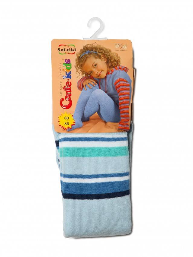 Колготки хлопковые детские SOF-TIKI (махровые внутри) 7С-38СП, p. 80-86, светло-голубой, рис. 223 - 1