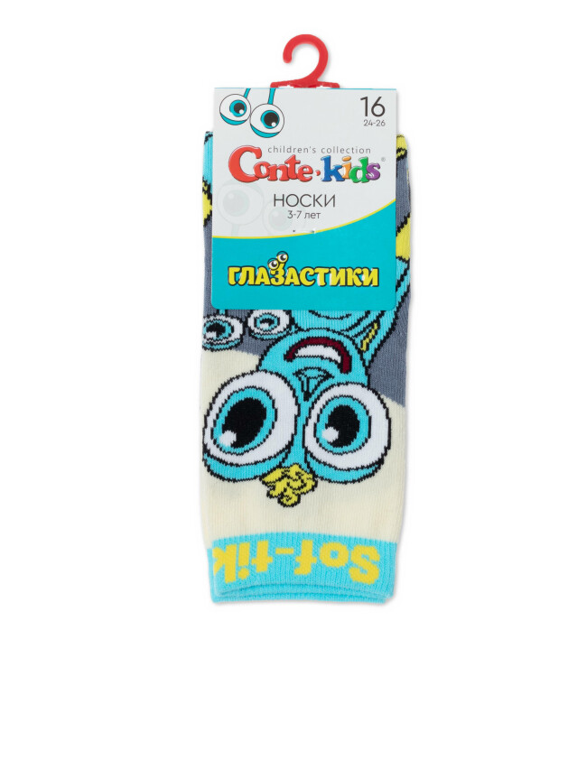 Носки дет. CK TIP-TOP (глазастики) 21С-9/1СП, р.16, 616 серый - 1