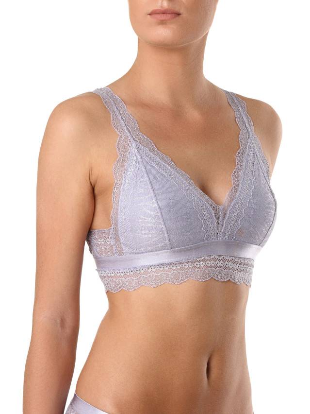 Бюстье FLIRTY LBE 1014, р.170-100, grey-lilac - 1