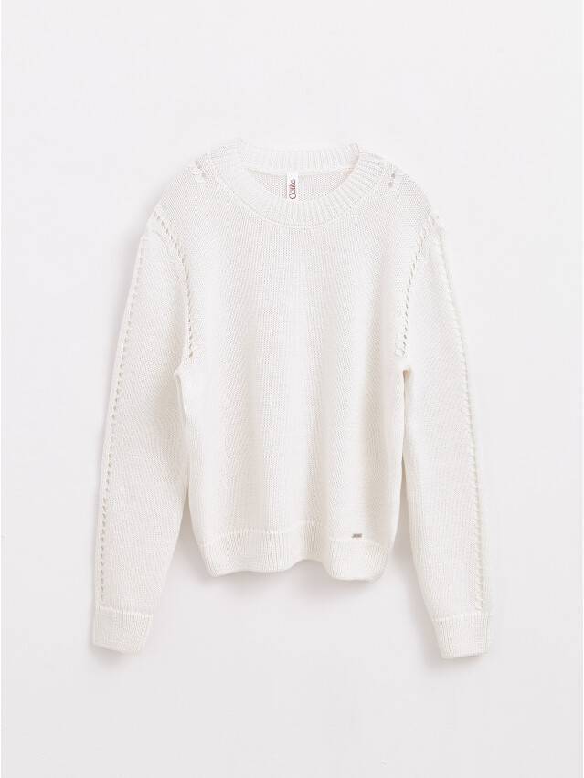 Джемпер женский CE LDK182 21С-40CП, р.170-84, white - 3