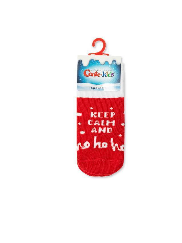 Носки детские CK NEW YEAR 20С-82СП, р.9-10, 519 красный - 2