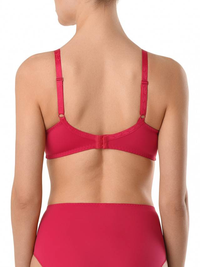 Бюстгальтер женский CITY STYLE RB0007, р.75D, брусника - 2