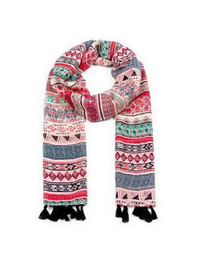 Шарф жен. E ES028, р.180,0х60,0, светло-бежевый - 1