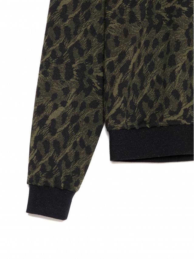 Свитшот LD 1054, р.170-92, khaki leo - 7