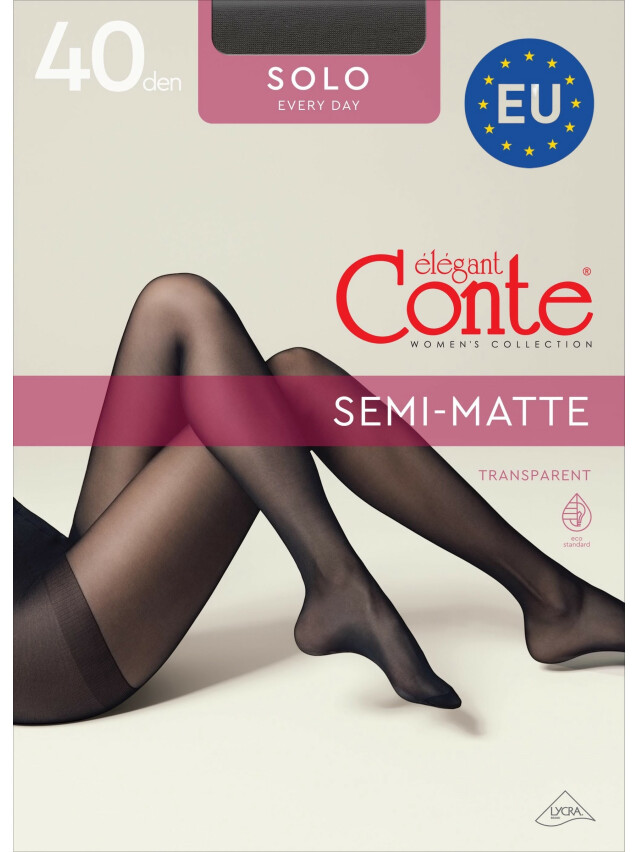 Колготки женские CE SOLO 40 (EURO),р.2, grafit - 1