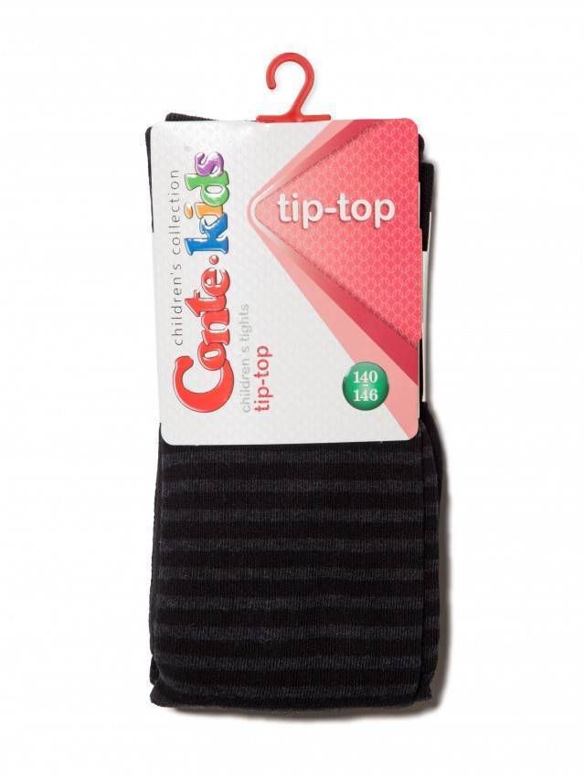 Колготки хлопковые детские TIP-TOP 4С-06СП, p. 140-146, черный, рис. 350 - 1