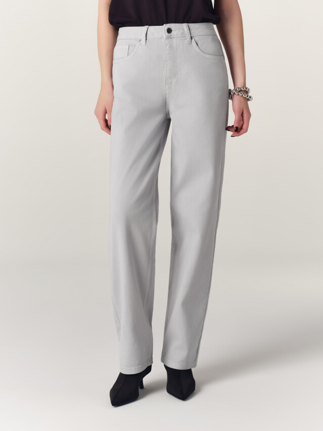 Брюки джинсовые жен. CON-943, р.170-102, grey - 6