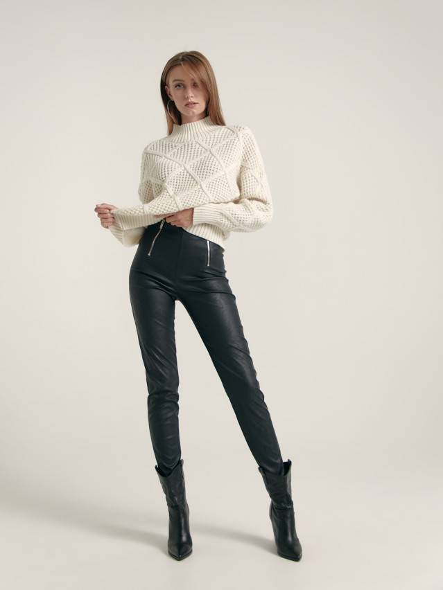 Легинсы женские CE LLG 1428, р.164-84-90, black - 3