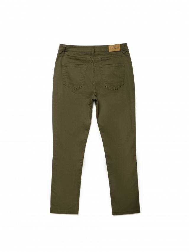 Джинсы Straight Fit со средней посадкой CON-139A, р.170-90, khaki. Рекомендуем к покупке меньший размер (обхват бедер). - 4