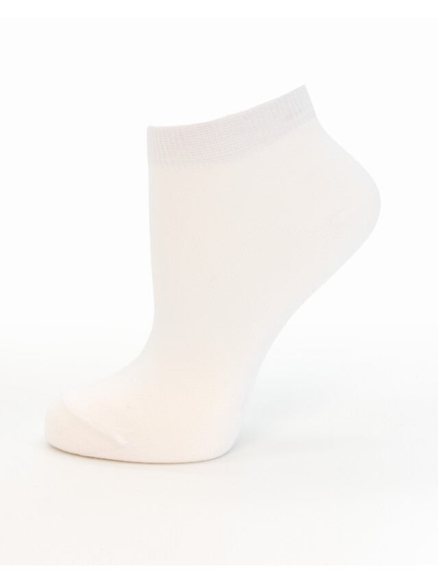 Носки женские хлопковые L&R 121 (короткие),р.36-38, 00 белый - 1
