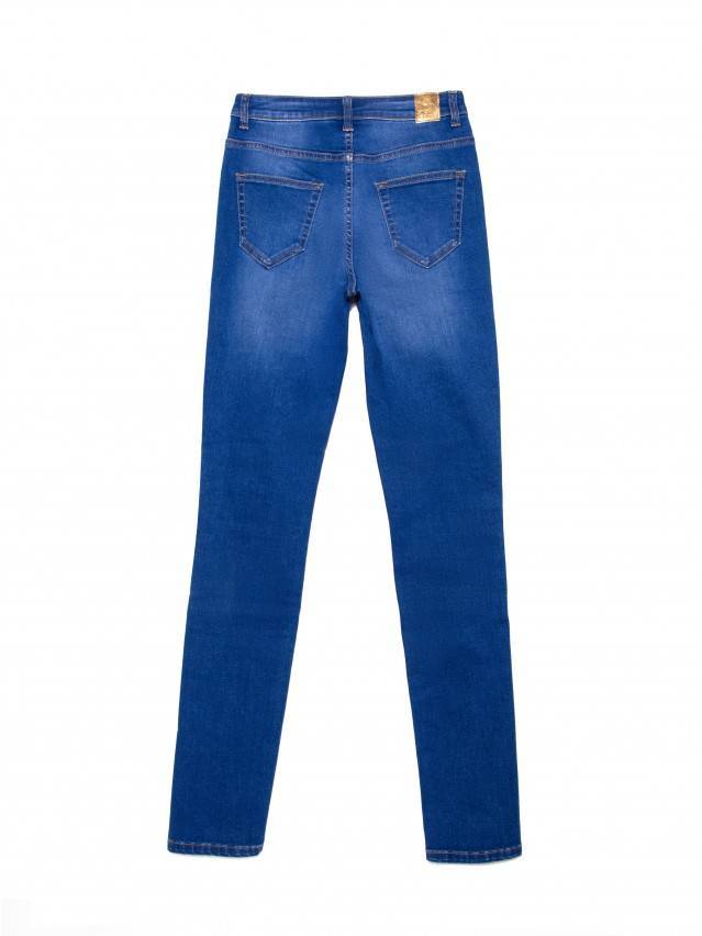 Джинсы skinny с высокой посадкой CON-217, р.170-102, washed royal blue - 5