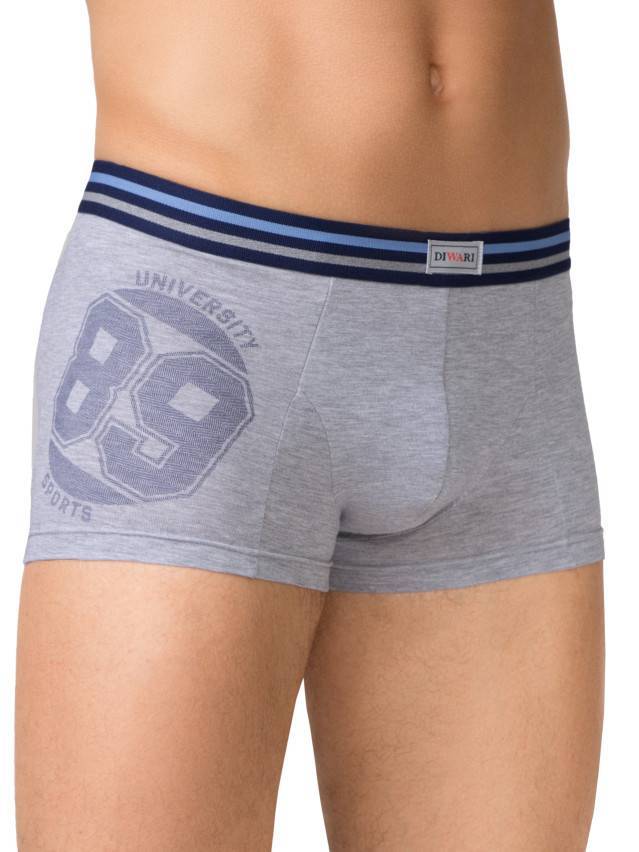 Трусы мужские TATTOO SHORTS 429 (в коробке) 14С-577ТСП, p. 78,82/S, fumo - 1