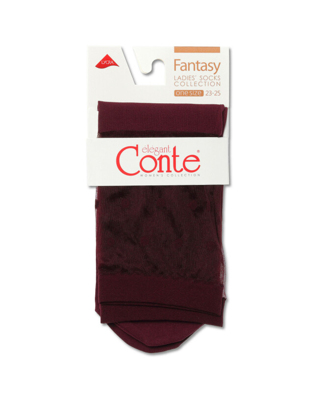 Носки женские FANTASY 19С-29СП, р. 36-39, marsala - 3