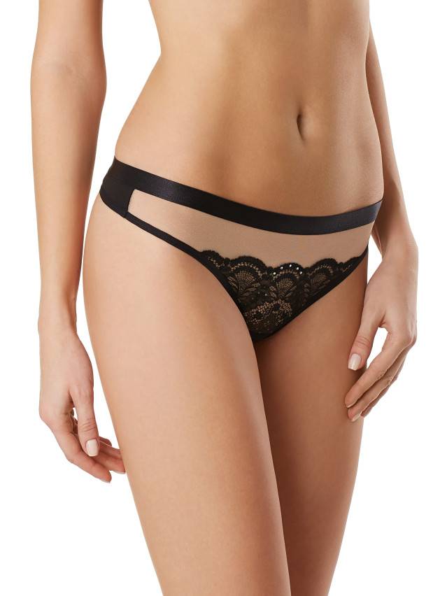 Трусы женские Swarovski® LST 1082, р.106, royal black - 3
