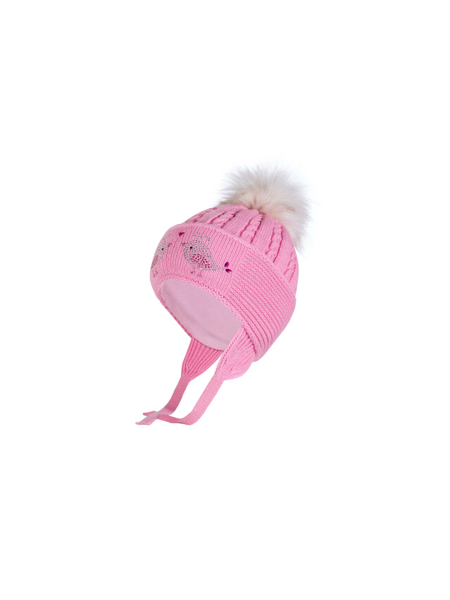 Шапка детская ESLI 16С-11СП, р.46, розовый - 1