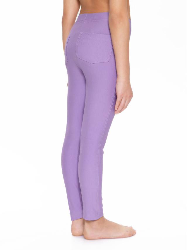 Джеггинсы MINI COSMO, р.104,110-56, purple bloom - 3