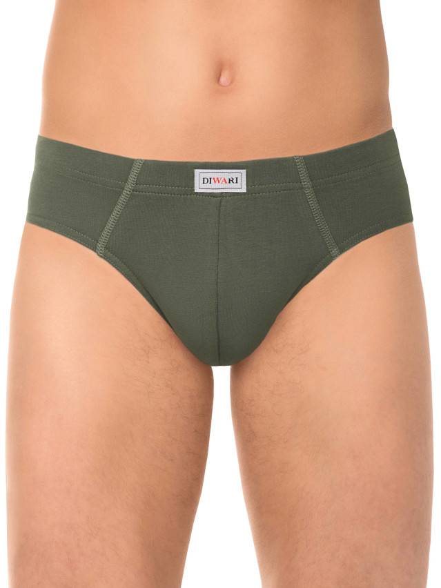 Трусы мужские BASIC SLIP 128 (в коробке),р.102,106/XL, olive green - 1