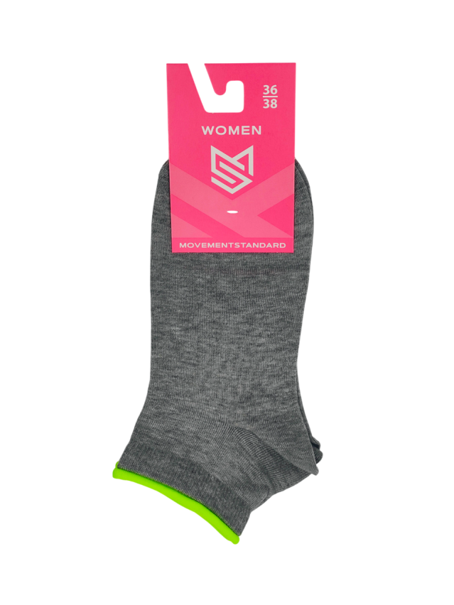 Укороченные носки с цветной резинкой M0116S - 2