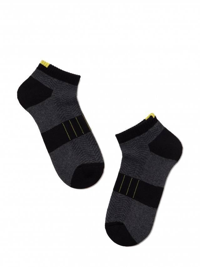 Носки хлопковые женские ACTIVE (короткие, махр.стопа) 16С-92СП, р. 36-37, темно-серый, рис. 092 - 2