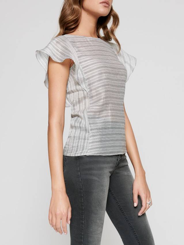 Блузка LBL 1098, р.170-84-90, grey-black - 2