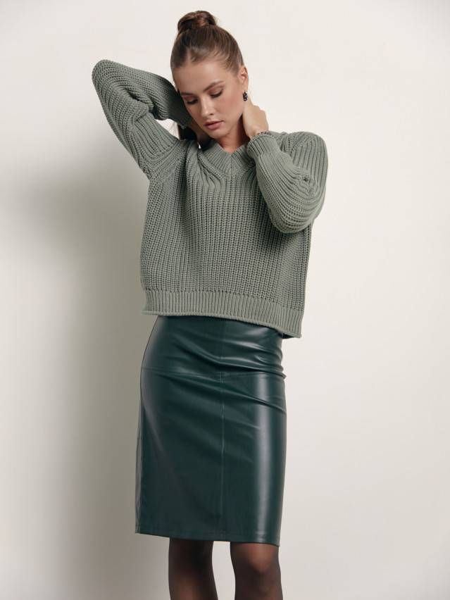 Юбка женская CE LU 1410, р.170-90, emerald - 2