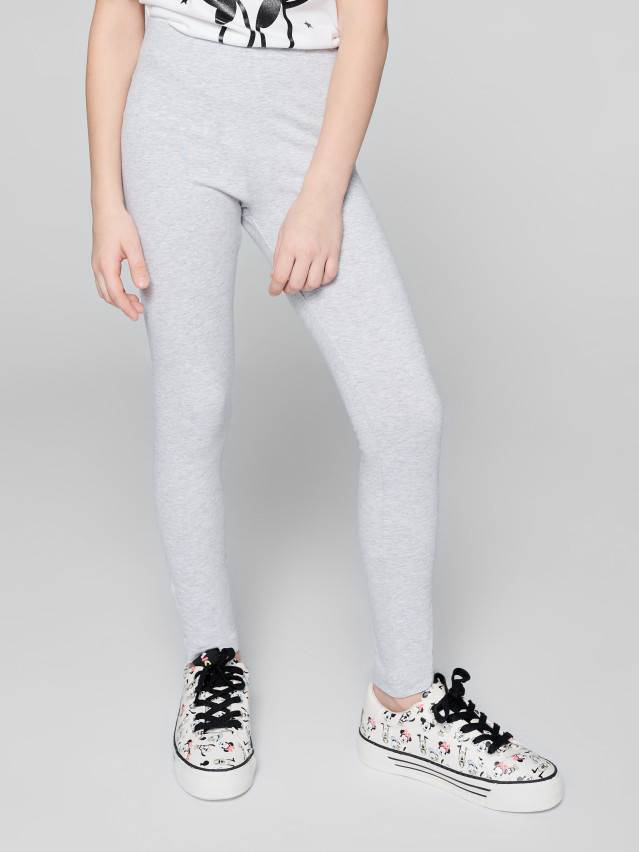 Легинсы CE MINI FITNESS, р.104,110-56, light grey melange - 1