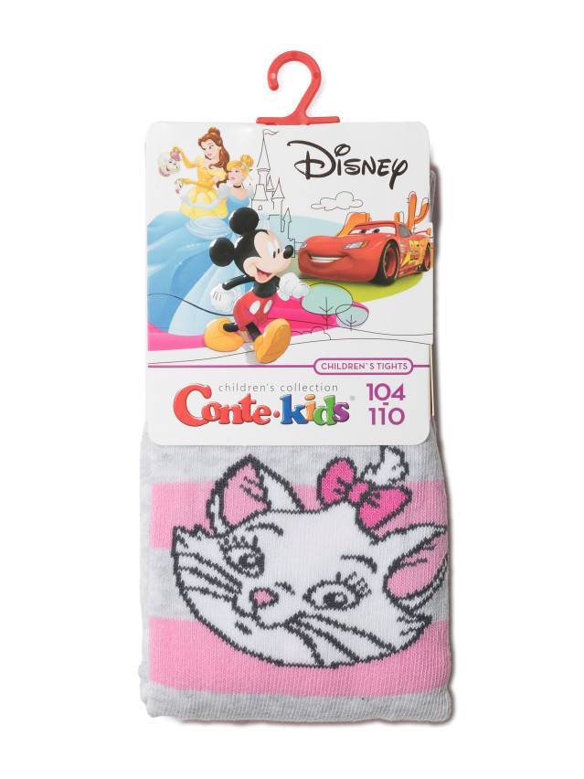 Колготки детские ©Disney 17С-130СПМ, р.104-110 (16),534 светло-серый-розовый - 5