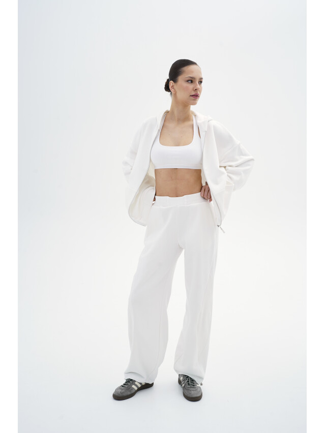 Брюки женские EL 3227, р.XL, milk white - 5