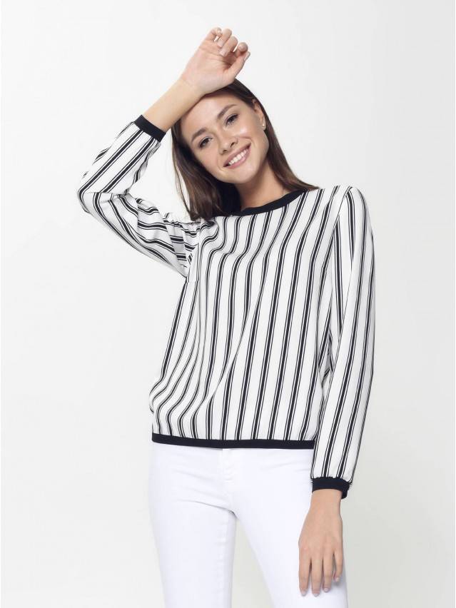 Блузка LBL 899, р.170-84-90, black-white stripes - 3