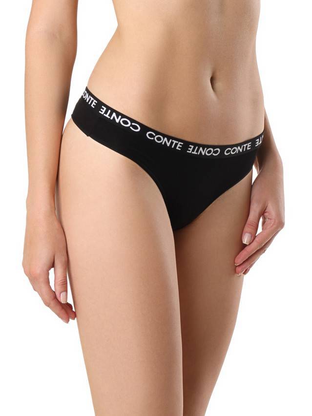 Трусы женские CE ULTIMATE COMFORT LBR 998 (вешалка),р.102, black - 1