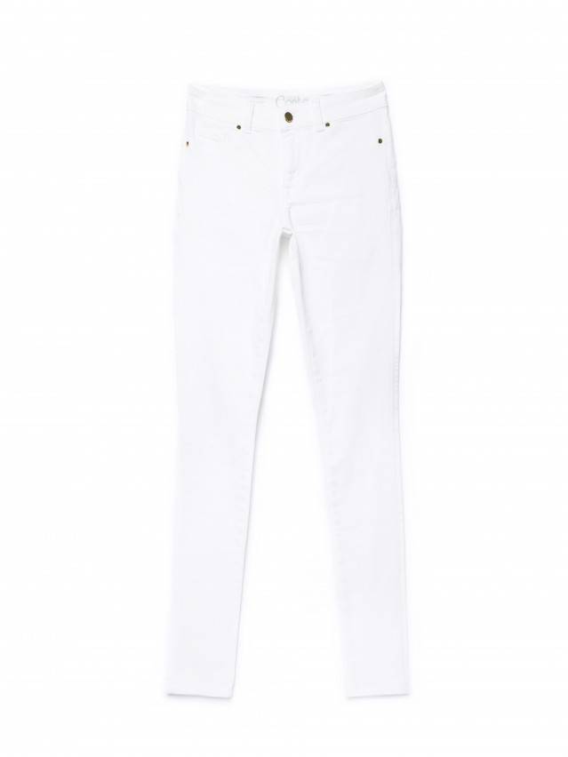 Джинсы Skinny со средней посадкой CON-128, р.170-90, white - 4