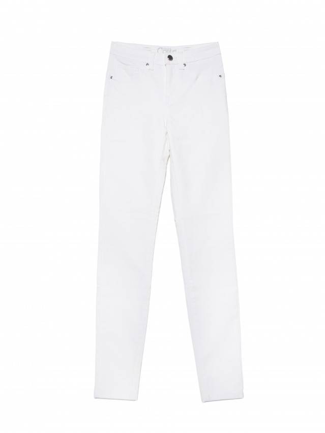 Джинсы skinny push up с высокой посадкой CON-241, р.170-102, white - 4