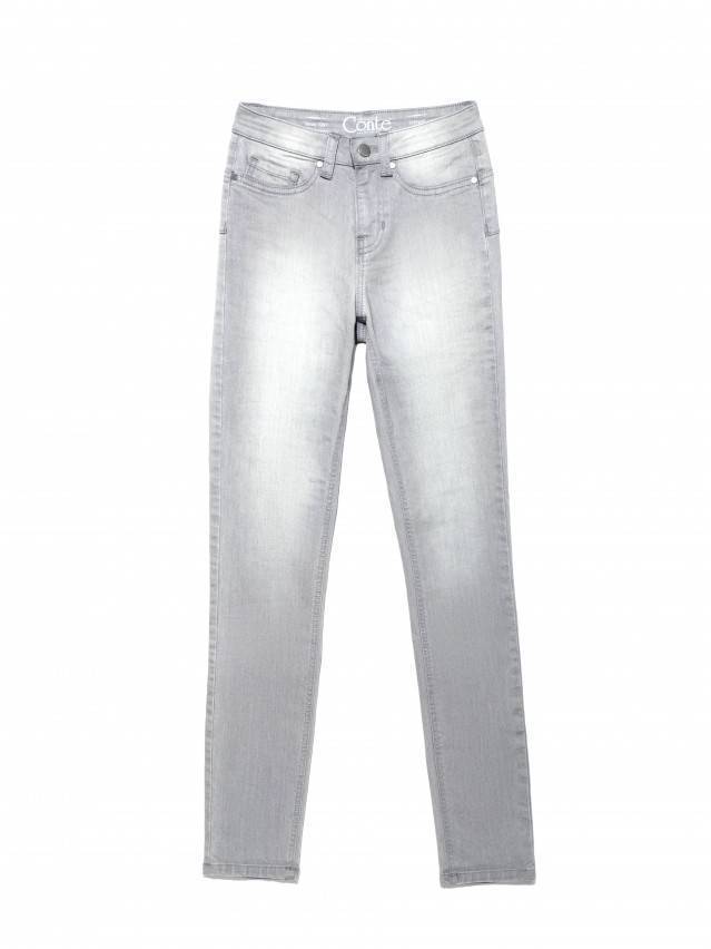 Джинсы с высокой посадкой CON-127, р.170-102, light grey - 3
