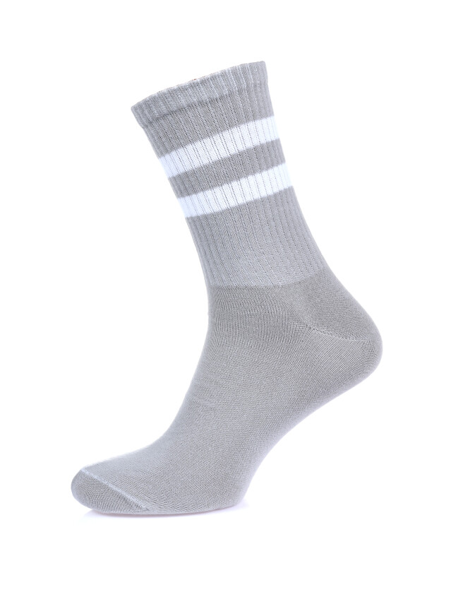 Носки MS M0301S Fancy, р.42-45, 08 серо-белый - 1