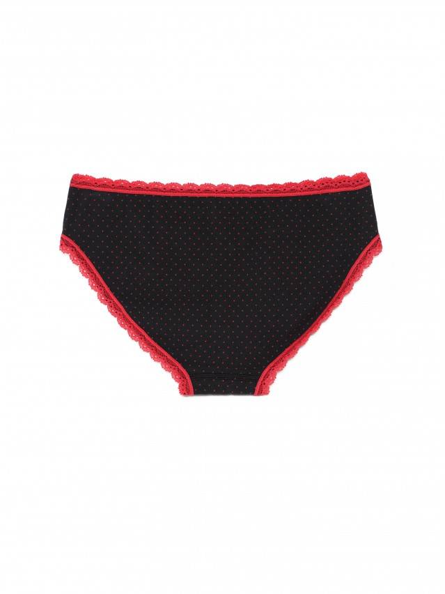 Трусы женские LAZY DAYS LB 1003 (на вешалке),р.90, black-red - 4