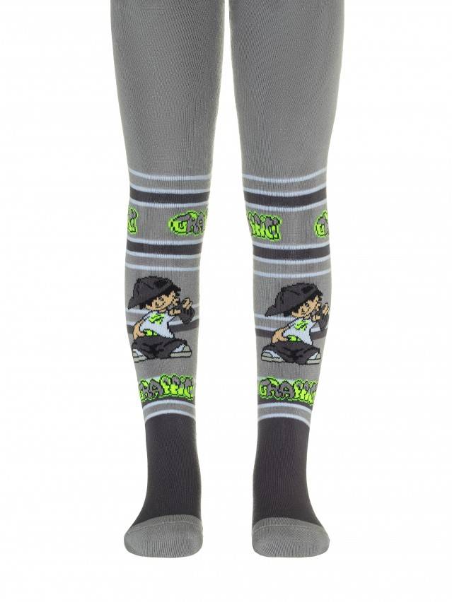 Колготки хлопковые детские SOF-TIKI (махровые внутри) 7С-38СП, p. 62-74, серый, рис. 391 - 1