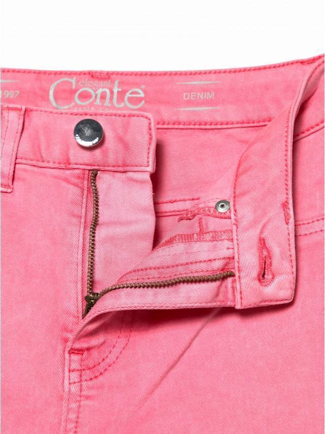 Джинсы skinny с высокой посадкой CON-236, р.170-102, washed candy pink - 7