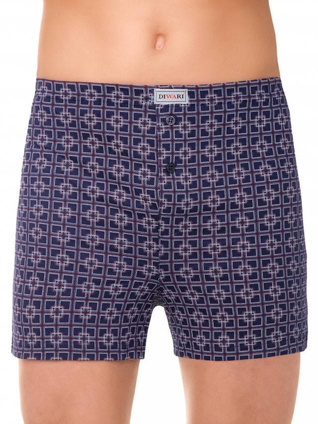 Трусы мужские BASIC BOXER 005 (в коробке) 17С-307ТСП, p. 78,82/S, dark blue - 1