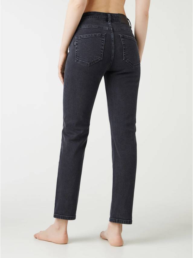 Брюки джинсовые жен. CE CON-366, р.170-102, washed black - 9