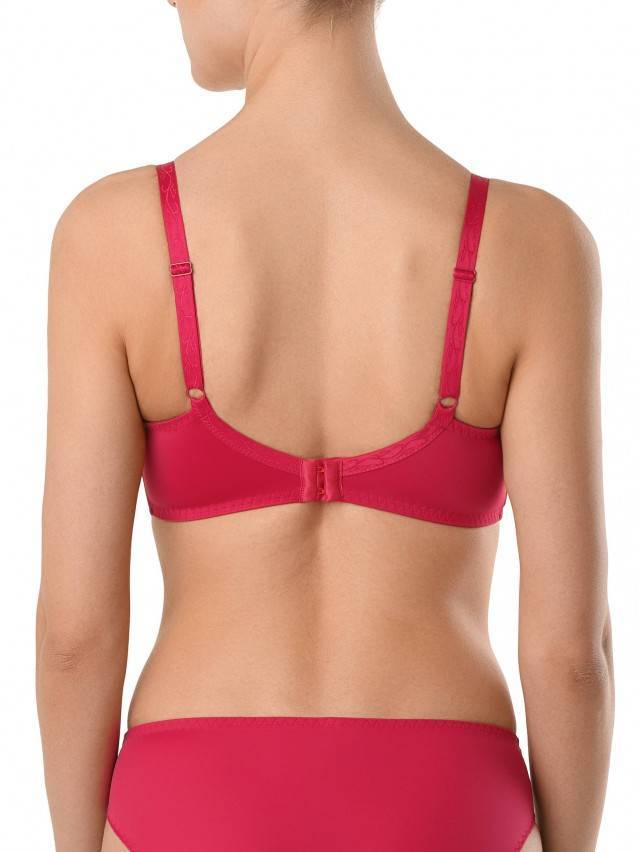 Бюстгальтер женский CITY STYLE RB0009, р.75C, брусника - 2