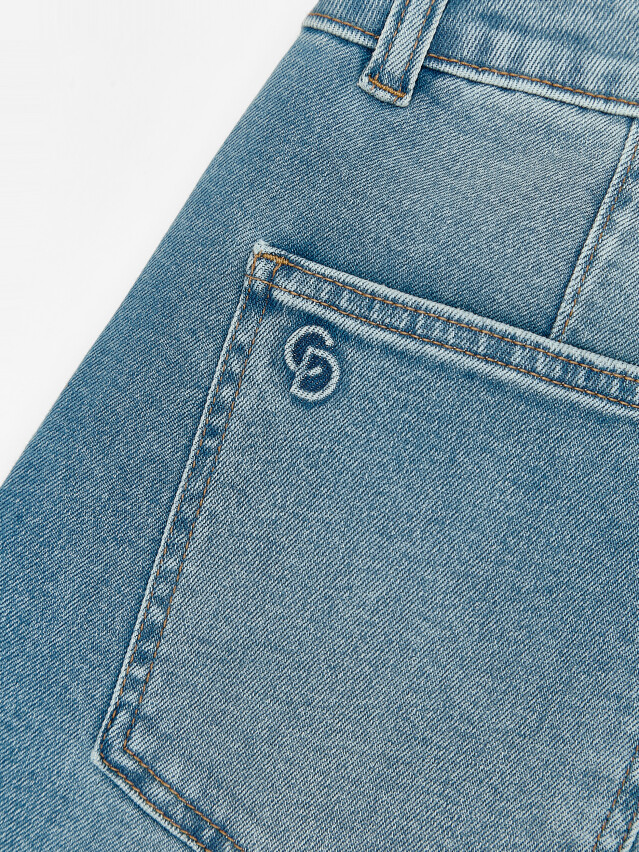 Брюки джинсовые жен. CON-863, р.170-102, light blue - 3