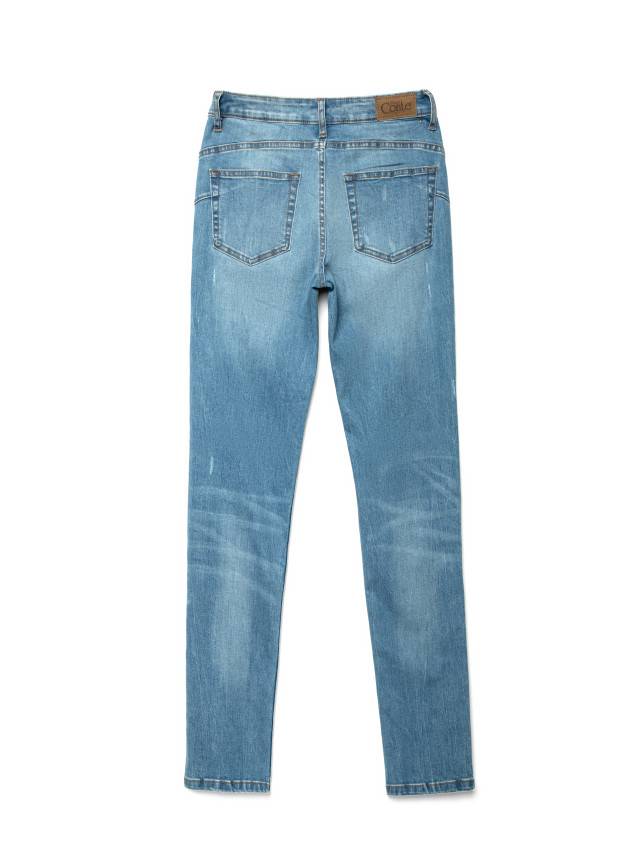 Джинсы Straight Fit со средней посадкой CON-145, р.170-90, mid blue - 4